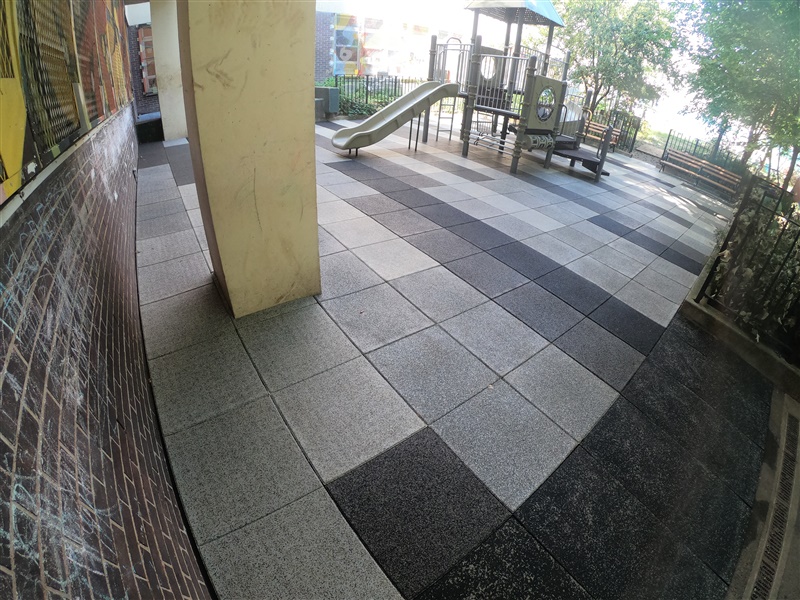 NYC School Playground with Custom TPV Colors preview 2
